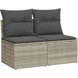 vidaXL 4-dijelni set vrtnih sofa s jastucima od poliratana i bagrem | shoptok.hr