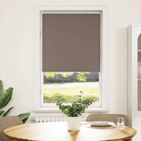 Rolo zavjesa za zamračivanje boje kave 80x130 cm Širina tkanine 75,7 cm Poliester | shoptok.hr