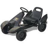The Living Store Gokart na Pedale z Nastavljivim Sedežem Črne Barve - Gokart Na Pedale, (21427563) Cene