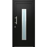 Zunanja vhodna vrata Solid Elements Piran KF03 (70 x 1000 x 2100 mm, leva, zunaj antracitna, znotraj bela, PVC)