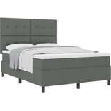  s opruga kutije Tamno siva 140 x 190 cm tkanina | shoptok.hr