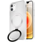AVIZAR magsafe etui za iphone 12 pro in 12, odporen na udarce, s stojalom, bela, (5000012072) | Shoptok.si