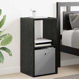  Noćni ormarić s ladicama 2 pcs Crni hrast 35 x 32 x 68,5 cm | shoptok.hr