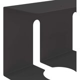 Pohranite kablove ispod stola 2 kom. Crna 43 x 12 x 10 cm Čelik | shoptok.hr