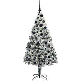 vidaXL Umjetno božićno drvce s 300 LED svjetlima Zelena 180 x 115 cm | shoptok.hr