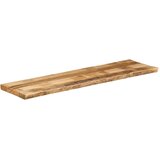 Stolna ploča sa živi rub 160x40x2,5cm masivno grubo drvo manga | shoptok.hr