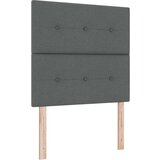  Naslon za glavu s gumbima tamnosiva 100 cm tkanina | shoptok.hr