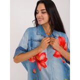 Italy Moda Shirt-DHJ-KS-19007-1.30-blue | Shoptok.si