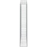  Gabionska košara s lukom 200x30x180/200 cm pocinčano željezo | Eponuda.com