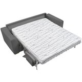 Bobochic Paris Siva sklopiva sofa od samta 225 cm Augustin – | shoptok.hr