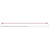  Karniše 2 kom bijelo-srebrne 60-105 cm aluminijske | shoptok.hr