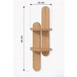 Hanah home Zidna polica Artmtkwll4 Oak | Eponuda.com