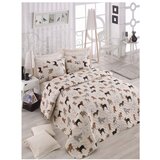 Eponj Home Set pokrivača za francuski krevet, 65% pamuk, 35% poliester (navlaka), 100% vlakna (punjenje), 200 x 220 cm, Krem Cene