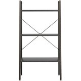  Samostojeća polica s 3 razine crna 56 x 35 x 108 cm | shoptok.hr