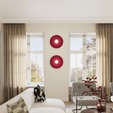 Thoro Smeđe-siva metalna zidna lampa ø 50 cm AKE – | shoptok.hr