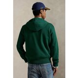 Polo Ralph Lauren Dukserica boja: zelena, s kapuljačom, bez uzorka, 710881517 | shoptok.hr
