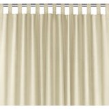  Curtain MILANA color beige style classic 10cm tab tops chenille 140x245 HOMEDE | shoptok.hr