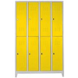 Hanah home Js1030Sa GreyYellow Locker Storage Cabinet | ePonuda.com