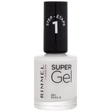 Rimmel London Super Gel STEP1 lak za nokte 12 ml nijansa 001 Basic B Cijene