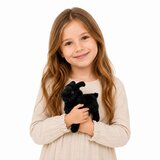 Plišana igračka koza 16 cm - crna | Shoptok.si