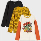 Sinsay Paket od 3 majica s dugim rukavima | shoptok.hr