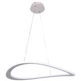  LED luster na sajli CASHMERE LED/40W/230V, prečnik 59,5 cm, beo | Eponuda.com