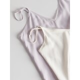 Reserved - Svileni top - krem | shoptok.hr