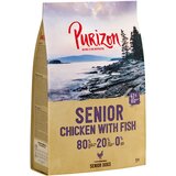Purizon Senior piščanec in riba - brez žit - 4 kg (4 x 1 kg) Cene