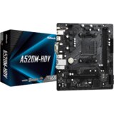 AsRock A520M-HDV osnovna plošča, (20305776) Cene