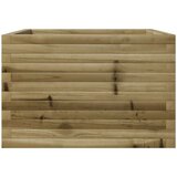  Vrtno cvetlično korito 70x70x45,5 cm impregnirana borovina | Shoptok.si