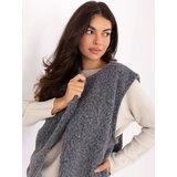 RUE PARIS Vest-IT-KZ-FL9622.29P-dark gray | Shoptok.si