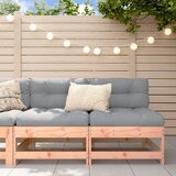  The Living Store Vrtni sredinski kavč 2 kosa trden les douglas - Vrtni Sredinski Kavč, (21478651) | Shoptok.si