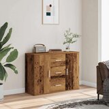 vidaXL Komoda boja staro drvo 90x29,5x65 cm od konstruiranog drva | shoptok.hr