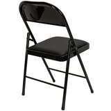 MID.YOU Set Zložljivih Stolov Tudela, Črna, 4-Delni | Shoptok.si