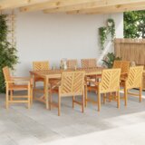  Vrtni set za objed 8 pcs Smeđa Standardne | shoptok.hr