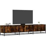 TV ormarić boja dimljenog hrasta 210x35x41 cm konstruirano drvo | shoptok.hr