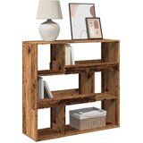 vidaXL Knjižna omara starinski les 100x33x94,5 cm inženirski les | Shoptok.si