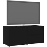 TV ormarić crni 80 x 34 x 36 cm od iverice | Eponuda.ba