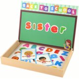 A set of educational magnetic puzzles with a multifunctional board | Shoptok.si