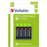  Baterije Verbatim #49514 AAA punjive, 1.2V, 950mAh, 4PK/HR03 | shoptok.hr