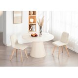 Cantus STOL, les, tekstil barve hrasta, bež | Shoptok.si