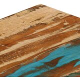  Stolić za kavu od obnovljenog drva i čelika 100 x 50 x 35 cm | shoptok.hr
