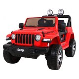 Licencirani auto na akumulator Jeep Wrangler Rubicon 4x4 - crveni | shoptok.hr