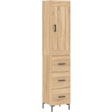 vidaXL Visoka omara sonoma hrast 34,5x34x180 cm inženirski les, (20819587) | Shoptok.si