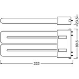  led fluorescentna cev 2G10/20W/230V 4000K - osram | Eponuda.com