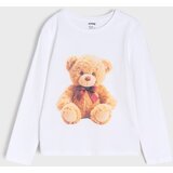 Sinsay Pamučna oversize majica s printom | shoptok.hr