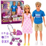 Anlily Pregnant Dolls Family Baby Child Stroller Accessories Cijene
