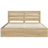  Konstrukcija postelje Sonoma 200 x 200 cm Masivno borovo les, (5000102716) | Shoptok.si