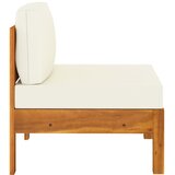  Vrtni set za sjedenje s jastucima, 6 dijelova, 100 x 60 cm, akacija | shoptok.hr