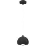  Luster na sajli SOOL 1xE27/15W/230V, prečnik 15 cm, crna | Eponuda.com